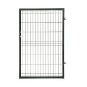 Ogrodzenia - Furtka prawa Stark 1x1,5 m zielona Polbram - miniaturka - grafika 1