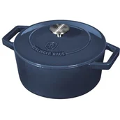 Garnki - GARNEK ŻELIWNY 24cm 4,35L BERLINGER HAUS BH-6522 - miniaturka - grafika 1