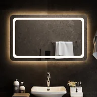 Lustra - vidaXL Lustro łazienkowe z LED, 100x60 cm - miniaturka - grafika 1