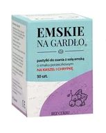 Leki dla diabetyków - ZIOŁOLEK Emskie na gardło x 30 pastylek do ssania o smaku porzeczkowym |  OD 199 PLN! - miniaturka - grafika 1