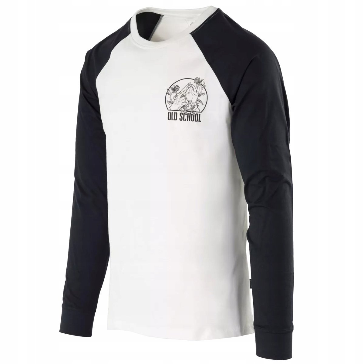 Koszulka Męska HELIKON-TEX Longsleeve Old School 100% Bawełna White S