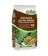 Ziemia ogrodowa - Biovita Ziemia do iglaków pH 4,5-5,5 50l - miniaturka - grafika 1