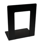 Podpórki do książek - Elior Industrialna czarna podpórka pod książki L8-E68 - miniaturka - grafika 1