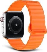 Akcesoria do smartwatchy - Decoded Silicone Magnet Traction Loop Strap 38/40/41mm Apricot - miniaturka - grafika 1
