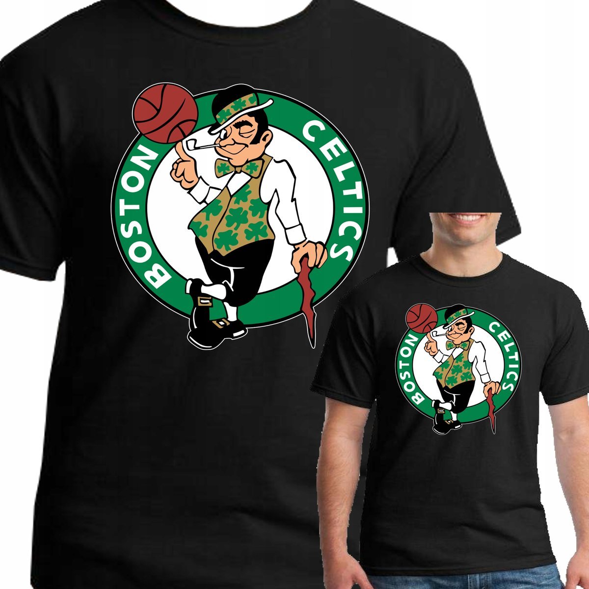 KOSZULKA BOSTON CELTICS NBA L 0463 CZARNA