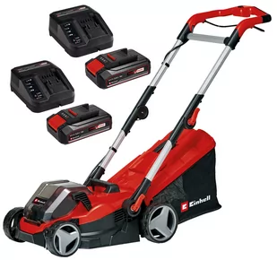 KOSIARKA AKUMULATOROWA EINHELL GE-CM 36/34-1 Li (2×2,5 Ah ZS) 4813413226 - Kosiarki - miniaturka - grafika 1