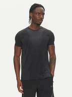 Koszulki sportowe męskie - adidas Koszulka techniczna Airchill JI8196 Czarny Slim Fit - miniaturka - grafika 1