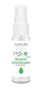 Flos-Lek Laboratorium, I love mini, delikatny płyn micelarny do demakijażu, 30ml - Płyny micelarne - miniaturka - grafika 1