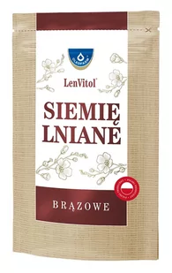 Oleofarm SIEMIĘ LNIANE BRĄZOWE 450G 5904960010664 - Ziarna i nasiona roślin strączkowych - miniaturka - grafika 1