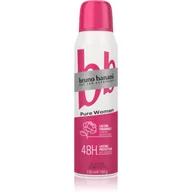 Wody i perfumy damskie - Bruno Banani Pure Woman Antitranspirant Dezodorant w sprayu 150 ml - miniaturka - grafika 1