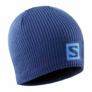 Czapka Salomon Logo Navy Peony - Czapki i chusty sportowe damskie - miniaturka - grafika 1