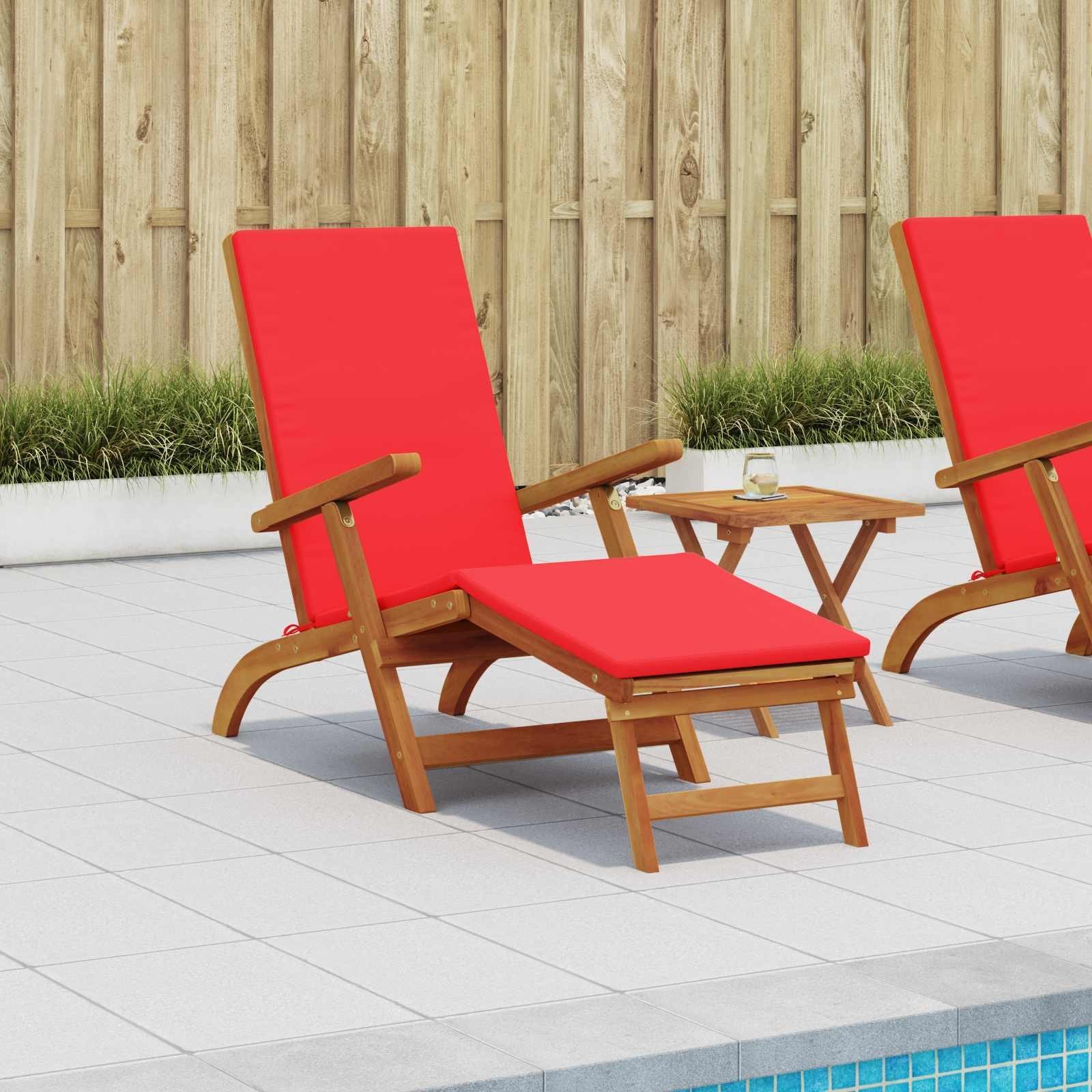 vidaXL Leżak z funkcją pochylania i składania 55 x 146 x 91 cm 42025005