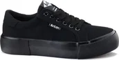 Trampki damskie - Lee Cooper Lee Cooper LCW-22-31-0885L Czarne 36 - miniaturka - grafika 1