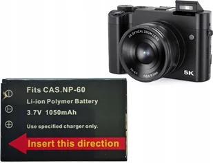 Akumulator Bateria do Aparatu XREC BLS-205X BLS205X 205X 1050mAh / NP-60 - Akumulatory do aparatów dedykowane - miniaturka - grafika 1