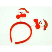 Ozdoby bożonarodzeniowe - Opaska świąteczna bałwanek - miniaturka - grafika 1