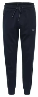 Męskie Spodnie Dresowe - Pako Jeans - Granatowe - Spodnie męskie - miniaturka - grafika 1