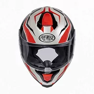 Kaski motocyklowe - PREMIER Kask Hyper RW 2, perłowy biały/czerwony/czarny, XXL - miniaturka - grafika 1