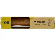 Akcesoria turystyczne - Opinel N 06 Stainless Steel Walnut Handle nóż, beżowy, One Size 002025 - miniaturka - grafika 1