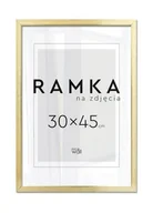 Ramki na zdjęcia - Ramka na zdjęcia 30x45 cm Złota - miniaturka - grafika 1