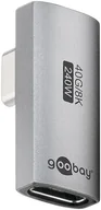 Adaptery i przejściówki - Goobay 74443 zmieniacz płci / kabli USB-C Srebrny - miniaturka - grafika 1