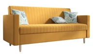 Sofy i kanapy - Żółta wersalka rozkładana G8-W84 - miniaturka - grafika 1