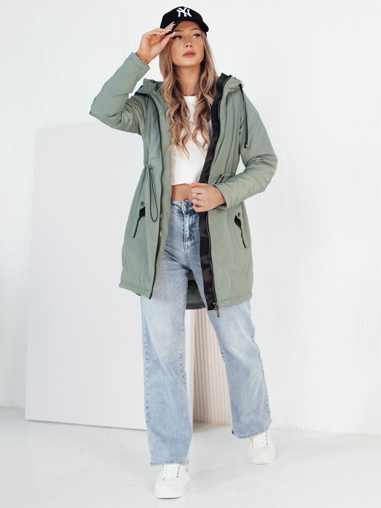 Kurtka damska parka GROLIN zielona Dstreet TY4174-XL