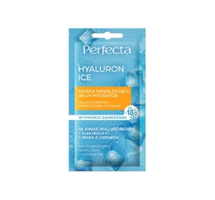 Pefecta Hyaluron Ice Jelly-Hydrator nawilżająca żelowa maseczka do twarzy 8ml - Maseczki do twarzy - miniaturka - grafika 1