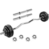 Hantle i ciężarki - Movit Zestaw Hantli, Żeliwo, 30 Mm, 40 Kg - miniaturka - grafika 1