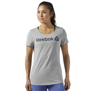 Koszulka sportowa damska Reebok Linear Read - Koszulki i topy damskie - miniaturka - grafika 1