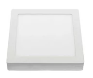 Lampy sufitowe - Oprawa downlight LED natynkowa kwadrat 18W b.neutralna 4000K (1250lm) ALGINE ECO LED SQUARE (MATIS) biała 22,5x22,5cm SPECTRUM - miniaturka - grafika 1