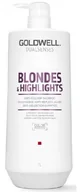 Szampony do włosów - Goldwell Dualsenses Blondes szampon neutralizujący do włosów blond 1000ml 11839 - miniaturka - grafika 1