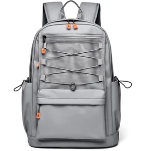 Plecak Męski Biznesowy Oren Szary Turystyczny Wygodny Duży Lekki Skórzany OS - Torebki damskie Plecak Męski Biznesowy Oren Szary Turystyczny Wygodny Duży Lekki Skórzany OS - Torebki damskie - miniaturka - grafika 1