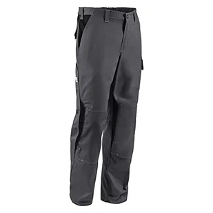 KÜBLER Workwear KÜBLER Image Dress spodnie robocze antracytowe, rozmiar 66, męskie spodnie robocze ze wzmocnionej bawełny, spodnie robocze z kieszeniami ochronnymi na kolana zgodnie z normą EN 14404, - Spodenki męskie - miniaturka - grafika 1