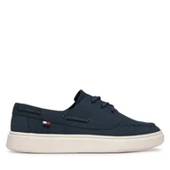 Buty dla chłopców - Półbuty Tommy Hilfiger T3B4-34352-0315 Granatowy - miniaturka - grafika 1