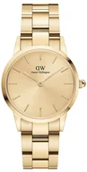 Zegarki damskie - Zegarek Daniel Wellington DW00100403 Iconic Link Unitone - - miniaturka - grafika 1