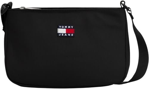 Tommy Jeans Damska codzienna torba na ramię TJW AW0AW17544, czarna (czarna), OS, czarny (czarny), One Size