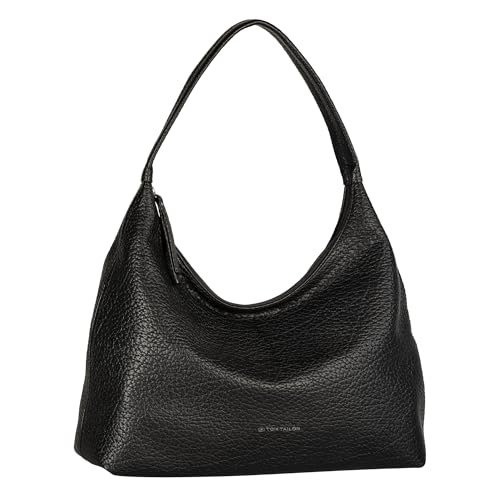 TOM TAILOR Evelina Hobo Bag damska torba na ramię, średnia, czarny, m
