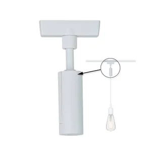 Paulmann URail adapter Universal, 50W, biały - Akcesoria do oświetlenia - miniaturka - grafika 1