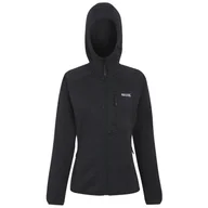 Bluzy sportowe damskie - Bluza damska Regatta Women’s Hooded Newhill Rozmiar: S / Kolor: czarny - miniaturka - grafika 1