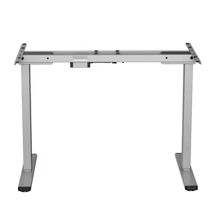 Stelaż / podstawa biurka, elektycznie regulowany, regulacja rozstawu 500mm, system antykolizyjny, szary, 100 kg nośność, Powerton - Inne meble biurowe - miniaturka - grafika 3