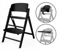 Krzesełka do karmienia - Cybex Click & Fold 3-in-1 krzesełko do karmienia / Stunning Black - miniaturka - grafika 1