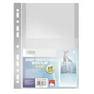 Teczki i skoroszyty - D.rect Koszulka A4 poszerzana z klapką 170mic 10szt D.REC - miniaturka - grafika 1