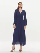 Sukienki - Rinascimento Sukienka wieczorowa CFC0117605003 Granatowy Regular Fit - miniaturka - grafika 1