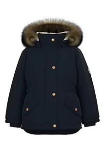 NAME IT Nmfmarlin parka dziewczęca kurtka Pb, czarny, 80 cm - Kurtki i płaszcze dla dziewczynek - miniaturka - grafika 1