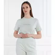 Koszulki i topy damskie - Calvin Klein T-shirt HERO LOGO | Regular Fit - miniaturka - grafika 1