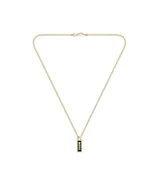 Naszyjniki męskie - BOSS Naszyjnik męski 1580678 - pozłacana stal nierdzewna z łańcuszkiem o długości 60 cm, 60 cm, Stal nierdzewna, Bez kamieni szlachetnych - miniaturka - grafika 1