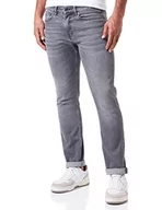 Spodenki męskie - BOSS Męskie spodnie Delaware Bc-l-c Jeansy, rednioszary, 38W / 34L - miniaturka - grafika 1