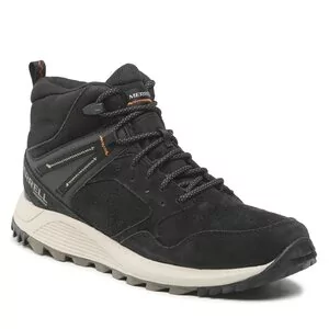 Trekkingi Merrell - Wildwood Sb Mid Wp J067285 Black - Buty trekkingowe damskie - miniaturka - grafika 1