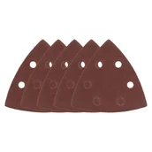 Materiały ścierne - DEXTER Papier ścierny DELTA 6 OTW P180 93 x 93 mm 5 szt. - miniaturka - grafika 1