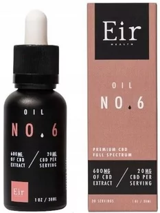 Eir Oil No.6, Olej Konopny Cbd Krople, 30 Ml - Suplementy naturalne - miniaturka - grafika 1